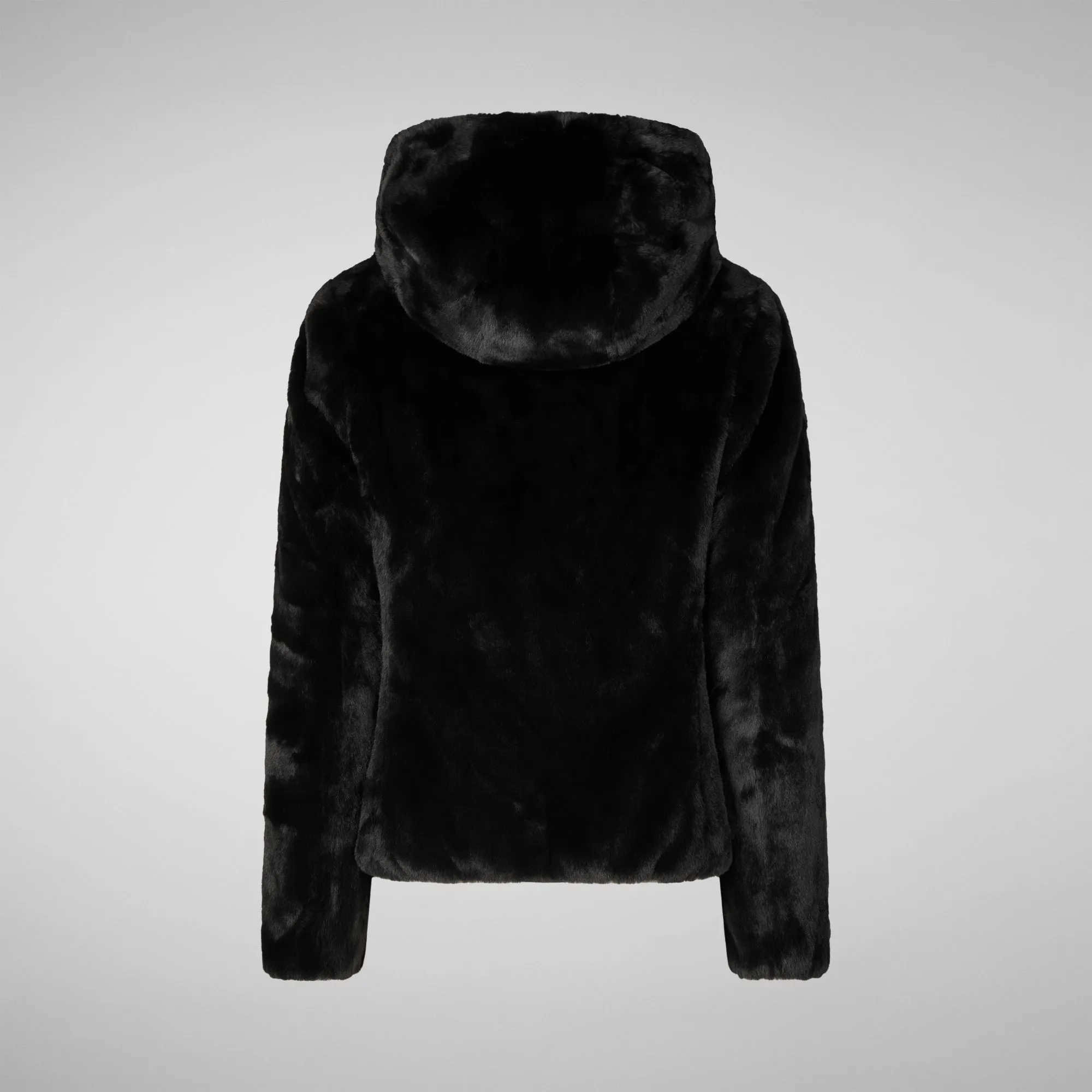 Woman's hooded jacket Laila in black